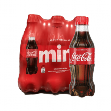 Coca mini botella 250 ML x 12